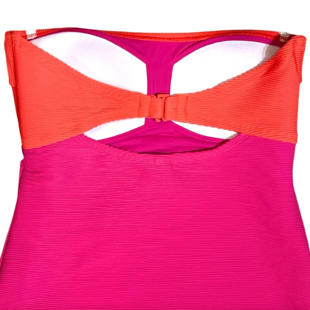Tommy Bahama Ocean Point Colorblock Bandeau Tankini Top